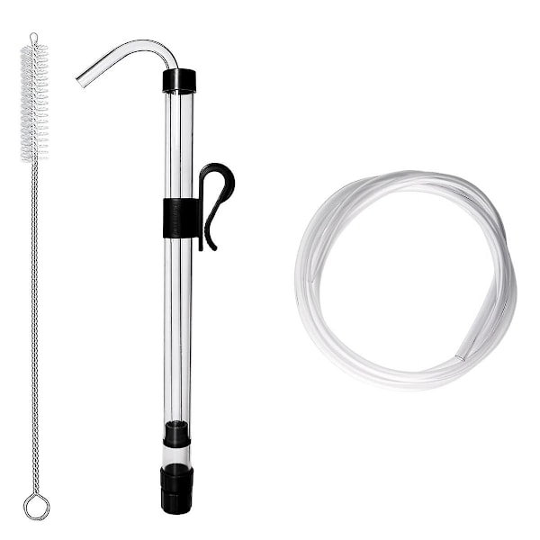 3/8in Automatisk hævert med klemme 6,5 fod slange til aftapning af flasker med fødevaregodkendt fri plastslange