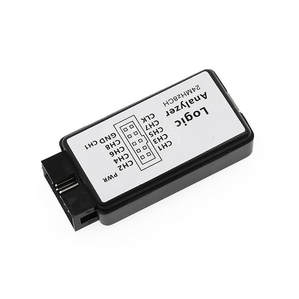 Testkrogklemme Logikanalysator Testmappe Til Jumper Wire Kabel Til Usb 24m 8ch