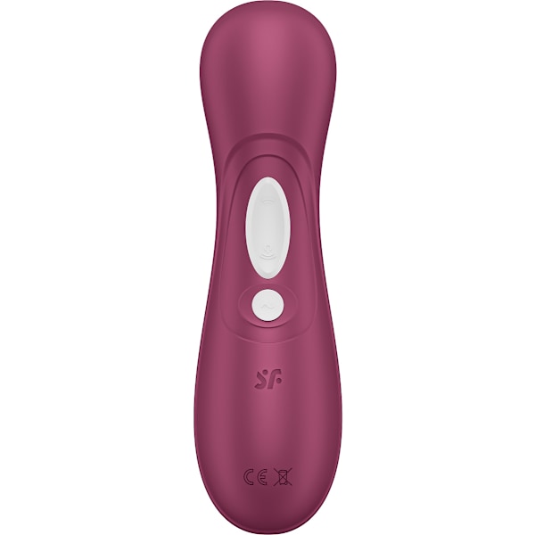 Satisfyer: Pro 2 Generation 3, Double AirPulse -vibraattori RED ABS plastic, Silicone