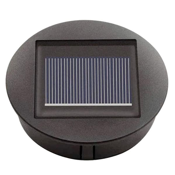 2-pak Solcellelampe Udskiftnings Top, Runde Tilbehør Til Solcellelamper
