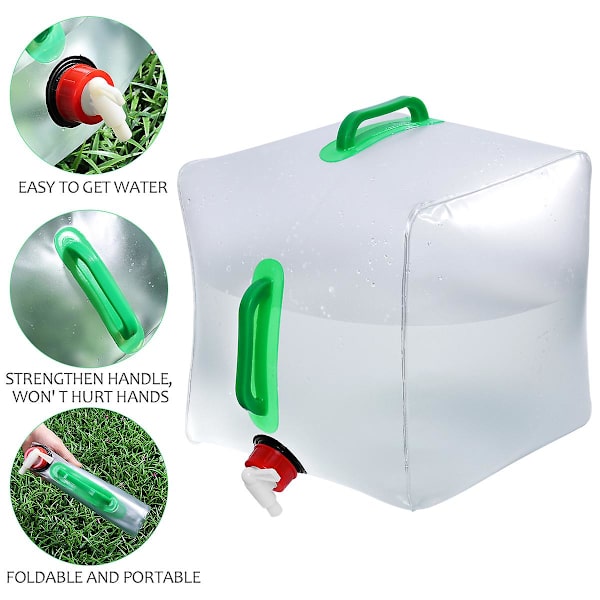 Winomo 20L hopfällbar hopfällbar vattenbehållare