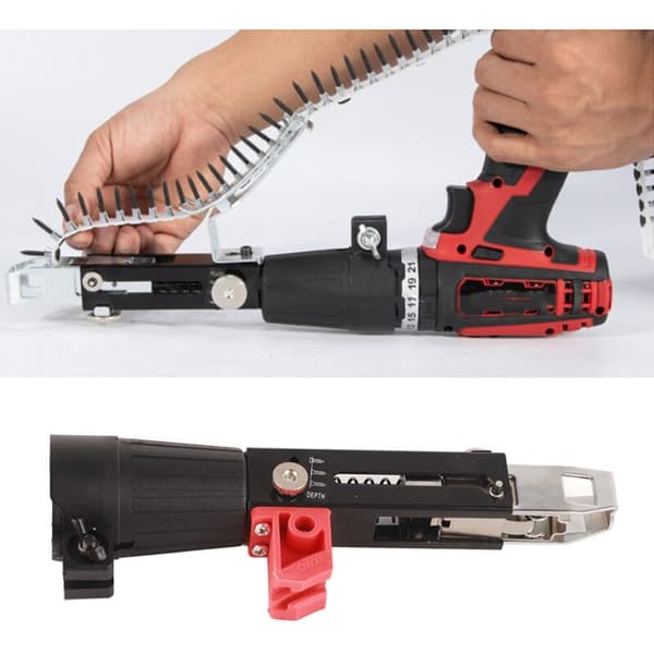 Automatisk skruekjedeadapter for elektrisk drill