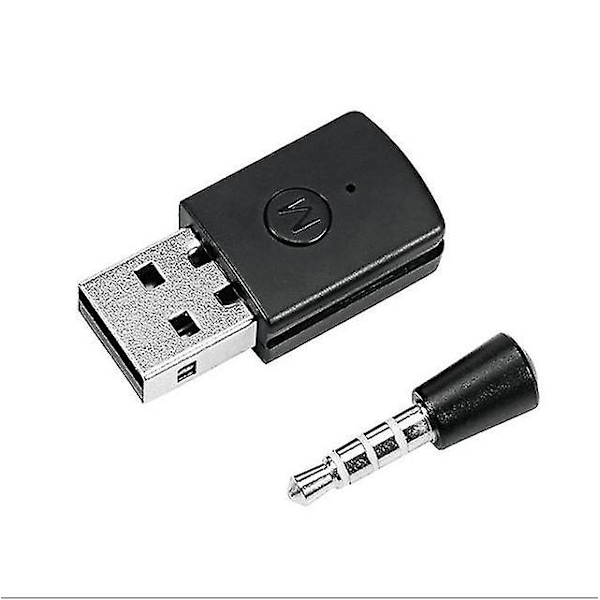 Bluetooth Dongle - Mini Trådløs Hodesett Bluetooth-adapter, Mikrofon Bluetooth Dongle-adapter for Trådløst Hodesett (1 sett, Svart)