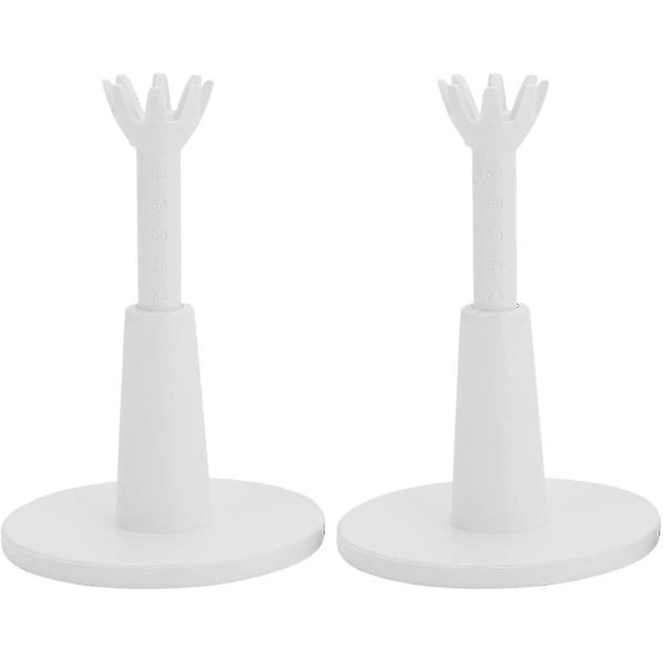 Golf Accessory, Adjustable Height Golf Tees Training Sports Accessory(2pcs, White)