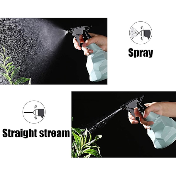 Sprayflaska för inomhusväxter, fin dimsprayflaska för rengöringslösning trädgårdsskötsel