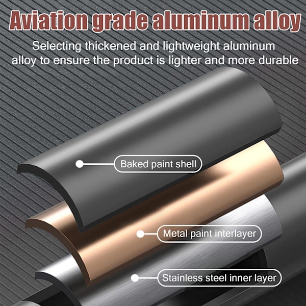 Ultralette vandrestave foldbare / vandrestav 5 sektioner 1 par