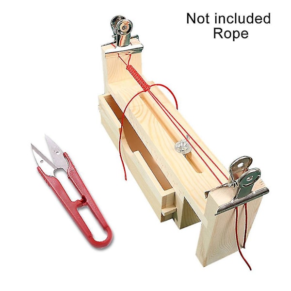 DIY-rannekeiden valmistus paracord-jig-sarjalla, säädettävä pituus