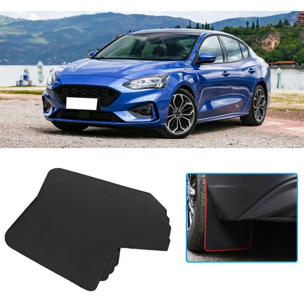 Set med 4 universella stänkskydd för Subaru Forester MF12BASBLK