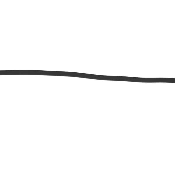 Elastiskt rep stretchsnöre 2,1 mm 5 m solid latex hög styrka elastisk snodd för tennisträning utomhussporter svart