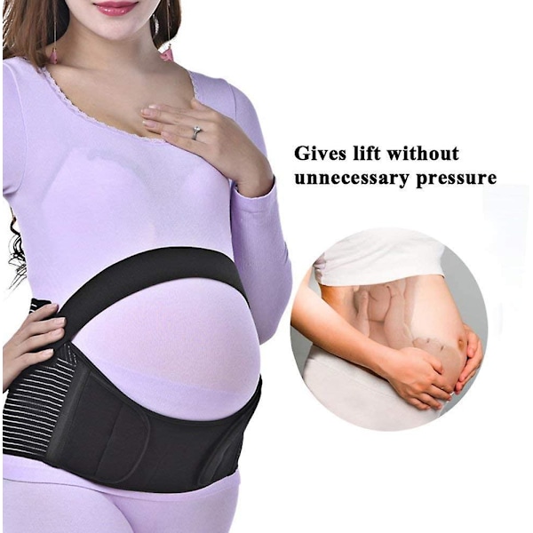 Maternity Support Belt Rtdep Graviditetsbælte Støttebøjle Graviditets Abdominal Binder, Ryg/talje