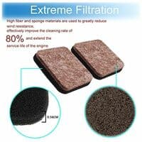 Stihl FS75 FS80 FS85 luftfilter med dæksel erstatter del 04137