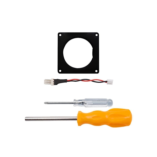 Fan Bracket Mod 40mm Noctua Fan 3d Printed Mount Kit Til Spilkonsol, Sort