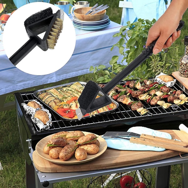 Grillborste för utomhuspicknick