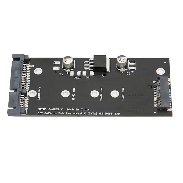 SATA M.2 SSD til SATA Adapterkort Stabil Ydeevne Praktisk Adapterkort til Bærbar Computer 0.1