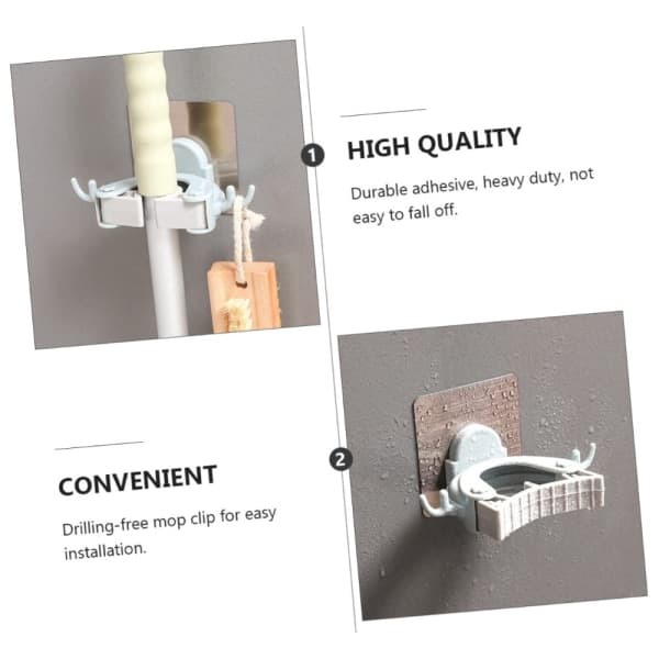 3 kroker opp fester Moppeholder Henger