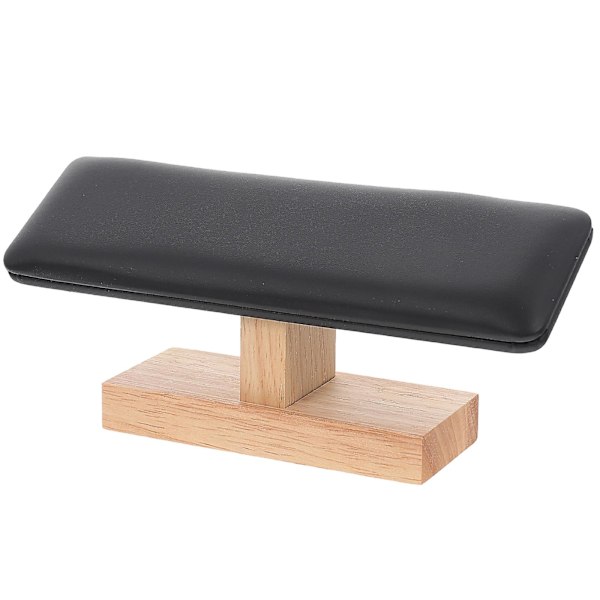 Armbåndsdisplay Stativ Ur Stativ Træ Læder Smykker Rack Showcase Bangle Organizer