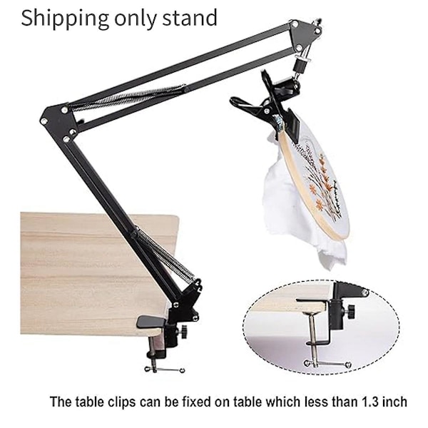 Justerbar broderistand, broderiram, justerbar metall broderiram Fo