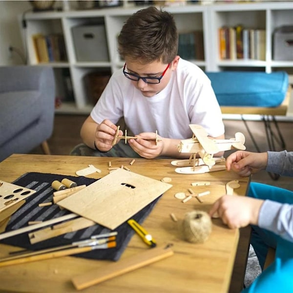 15 stk. Basswood Håndværk Bræt Model Legetøj Byggeudskæring Håndværk Uddannelse Diy Tilbehør Diy B