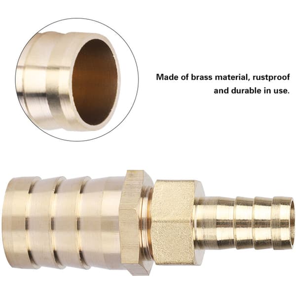Messing Rørfittings Adapter til Reduceringsstang, Hungevind (14-25mm)
