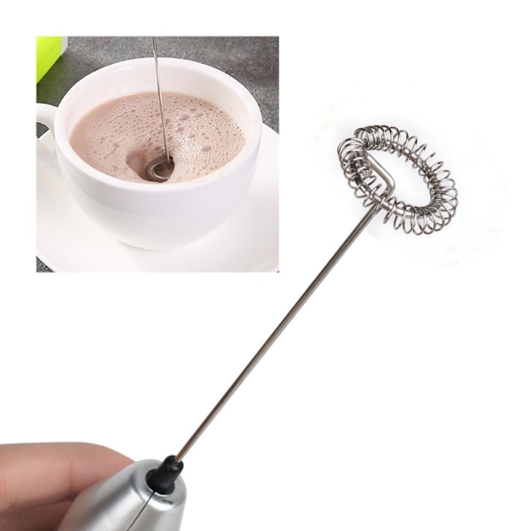 Mjölkskummare Handhållen Mixer Skummare Kaffebryggare Äggvisp Choklad/Cappuccino Omrörare Mini Bärbar Blender Köksvisp Verktyg