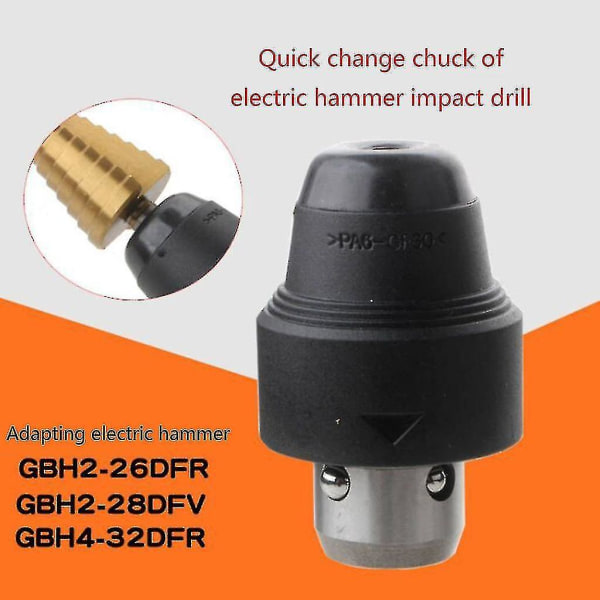Snabbchuckadapter för Gbh2-26dfr Gbh2-28dfv Gbh4-32dfr Sds-borr