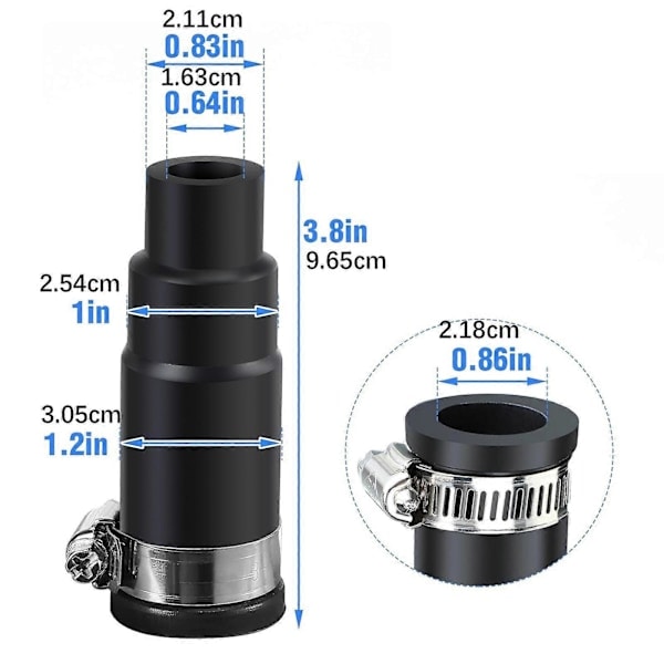 Dishwasher Drain Hose Adapter Lightweight Accessory Easy to Install Robust