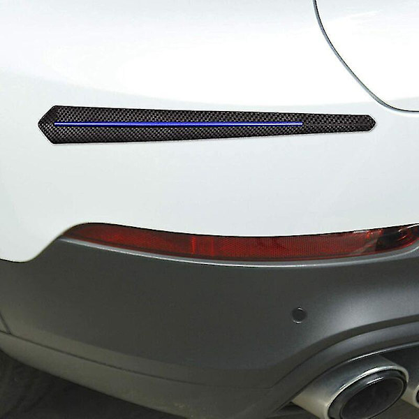 2 st Car Bumper Protector Strips, Universal Car Sticker Front Bumper Protection  Present