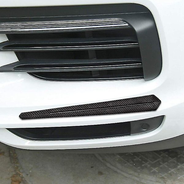2 st Car Bumper Protector Strips, Universal Car Sticker Front Bumper Protection  Present