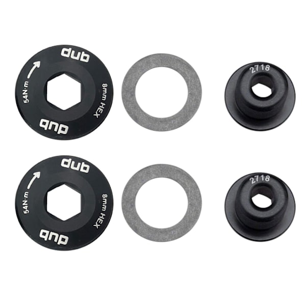 2x Veibikes Dub Krankarm Bolt M15/m26 Alloy Selvuttrekkende Skrue For Sram