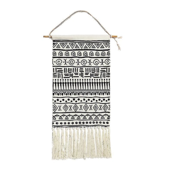 Macrame väggbonad gobeläng boho vävd symbol aztek sovsal bakgrund