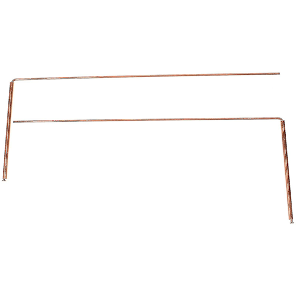 2 st Dowsing Rod Mässing Dowsing Rod Bärbar Divining Probe Rod Bärbar Probing Rod
