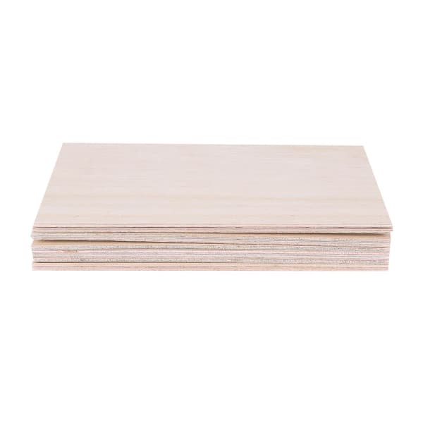 30 st Balsa träplattor Träplatta 150x100x2mm För Hus Båt Modell DIY