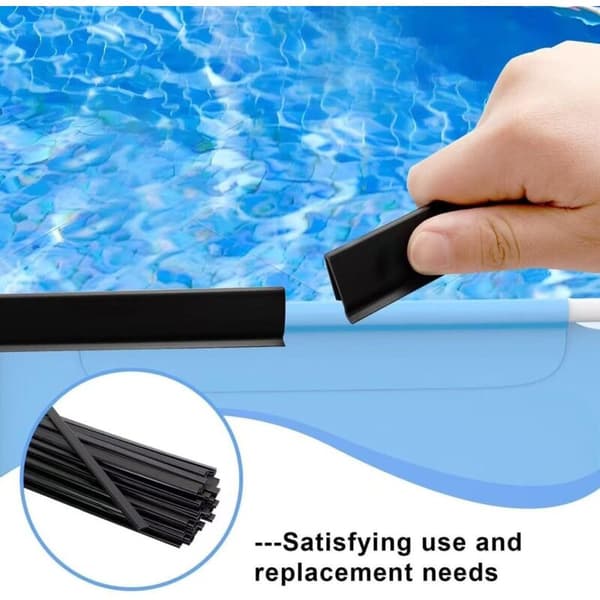 Ovanjordspool Liner Strips - Runda Pool Ersättningsremsor - 38 Pack