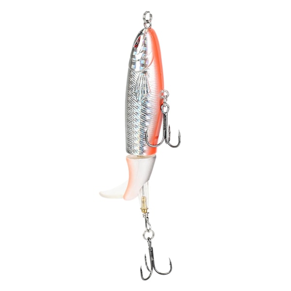 6 stk Whopper Plopper 100mm 13g flytende popper fiske lokke kunstig hard agn Wobbler R med eske