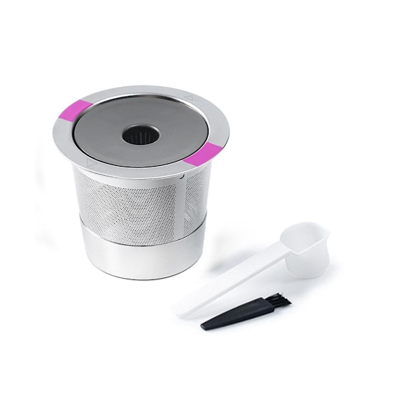 Kapselkopp i rustfritt stål, gjenbrukbar K-kopp for K-mini Plus kaffefilter