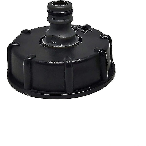 IBC Tank Tap Adapter Vannslangehette Kobling Hage Slange Kran Hage