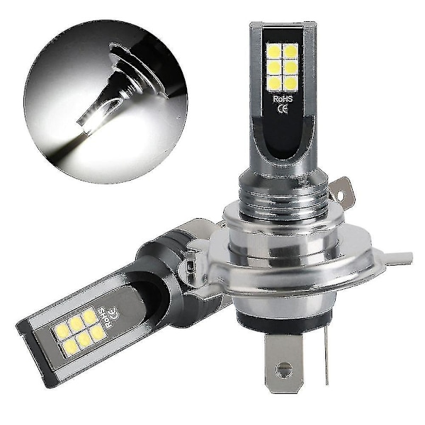 H4/9003 Led-ajovalopolttimot led H4 -ajovalopolttimot H4-auton ajovalot kirkkaat Led-auton ajovalopolttimot H4 Led-ajovalot