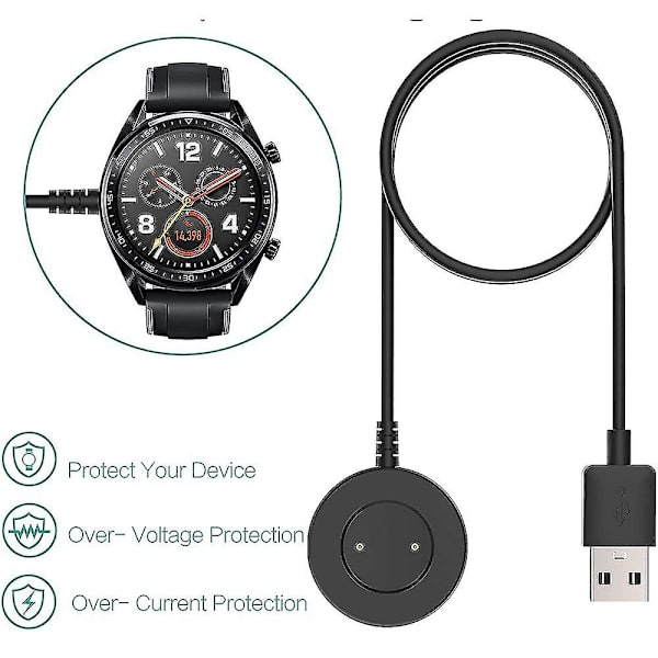 Trådlös magnetisk laddare för Watch Gt/ Magic/gt 2 /gt Active
