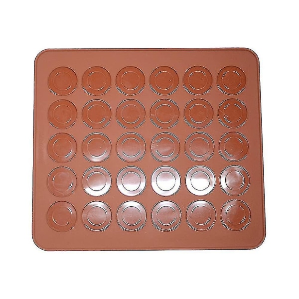 Round Shape Macarons Mat Silicone Macaron Sheet Pad Pastry Cake Baking Tool For Macaron, Cupcake, Dessert