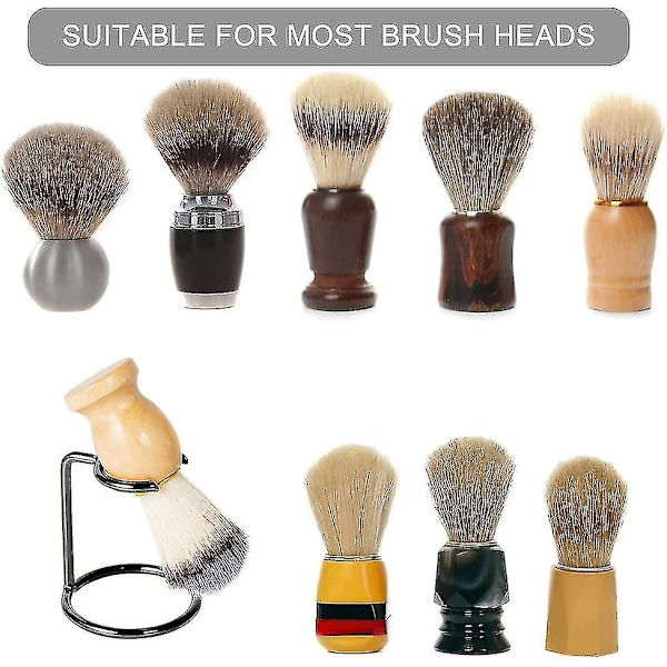Rustfrit stål barberingskassetter (sæt med 2)