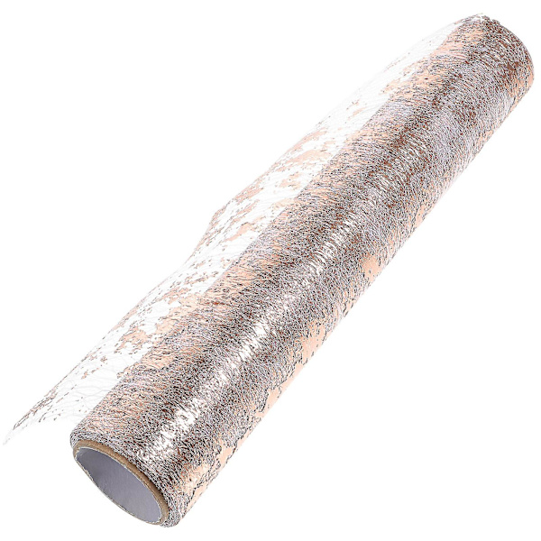Bordslöpare i nät, metallisk glitter, tunn nätlöpare för bröllop, födelsedagsfest, bord