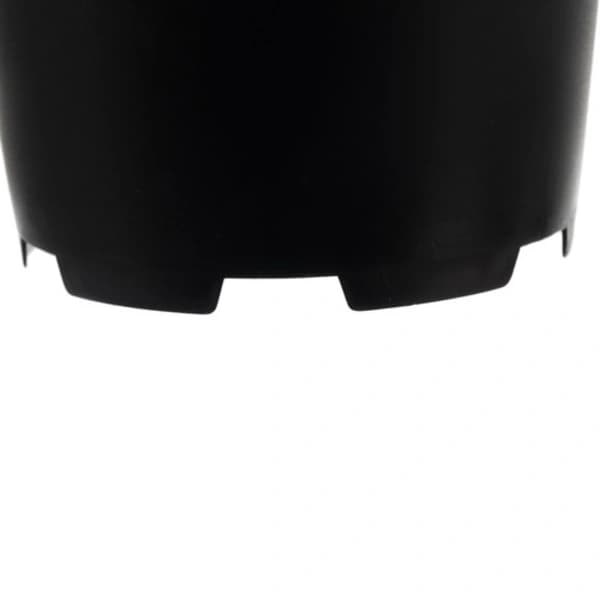 Växtkrukor 10-pack Flexibla Hållbara Plast för Fröstart och Omplantering Svarta 16 cm 10-Pack