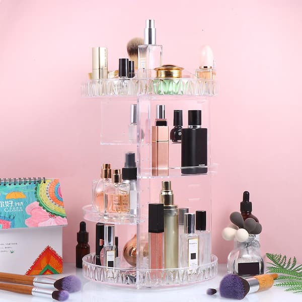 Skuffeskuff Makeup Transparent Kosmetikk Displayboks Kosmetikk Displayveske Make Organiser