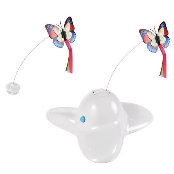 B Rotating Motion Activated Butterfly Funny Toys Smart Interactive Flutter Bug Automatic Puzzle Toy