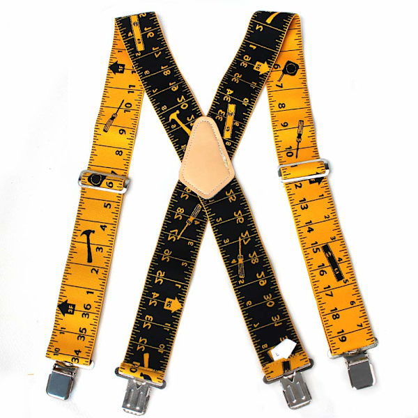 Heavy Duty Braces Arbeidsverktøy Belte Suspender med Sterke Klips Justerbare Stropper for Menn Kvinner Arbeid Suspender Heavy Duty Braces