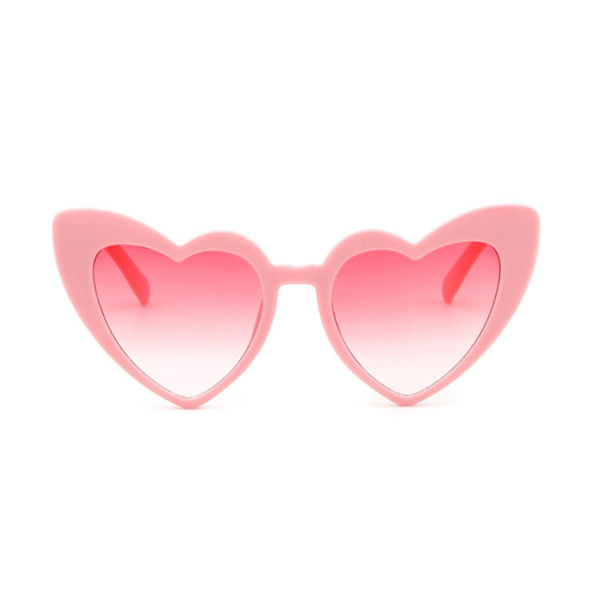 Dame Hjerteformede Solbriller - Trendy, Retro Briller