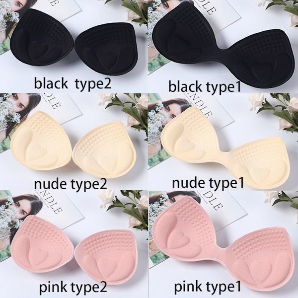 Thick Bra Pads Bikini Insert Protection NUDE TYPE2 TYPE2 nude nude type2-type2 nude type2-type2 nude type2-type2