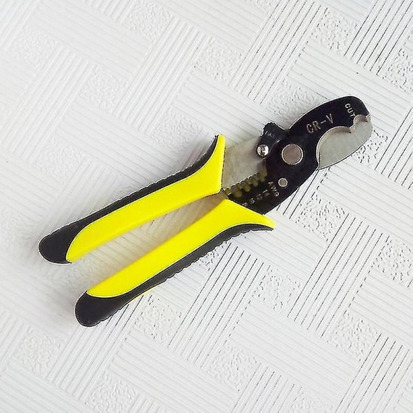 Multiværktøj 18cm Kabelafisolerer Kabelskærende Saks Afisoleringstang Cutter 1.6-4.0mm Håndværktøj