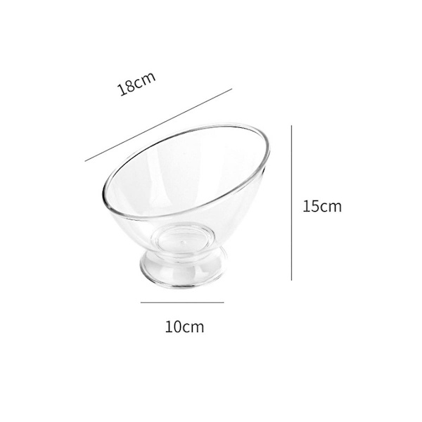 Kaffeholder, gjennomsiktig K-koppholder i plast, kaffepodholder for liten disk, kaffepodholder