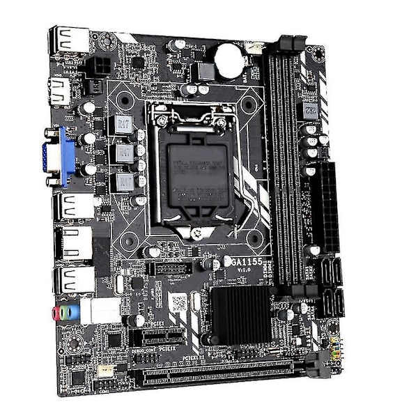 Lga 1155 Bundkort til Core I7 / I5 / I3 / Pentium / Celeron Lga1155 Ddr3 Matx Bundkort H61